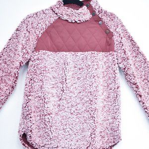 Sherpa Pullover with buttons